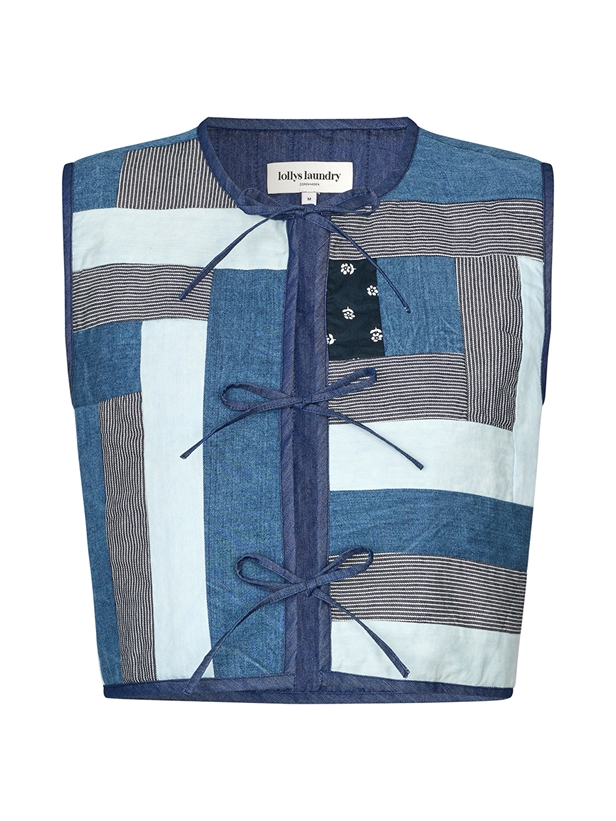 Lollys Laundry IlsaLL Vest Blue